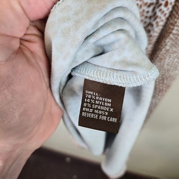 J. McLaughlin Bedford Dress Quarter-zip Mock-neck Spotted Animal Print Large - Picture 10 of 13